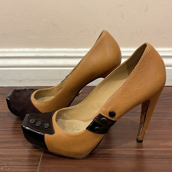 Lamb square toe pumps - Picture 2 of 3